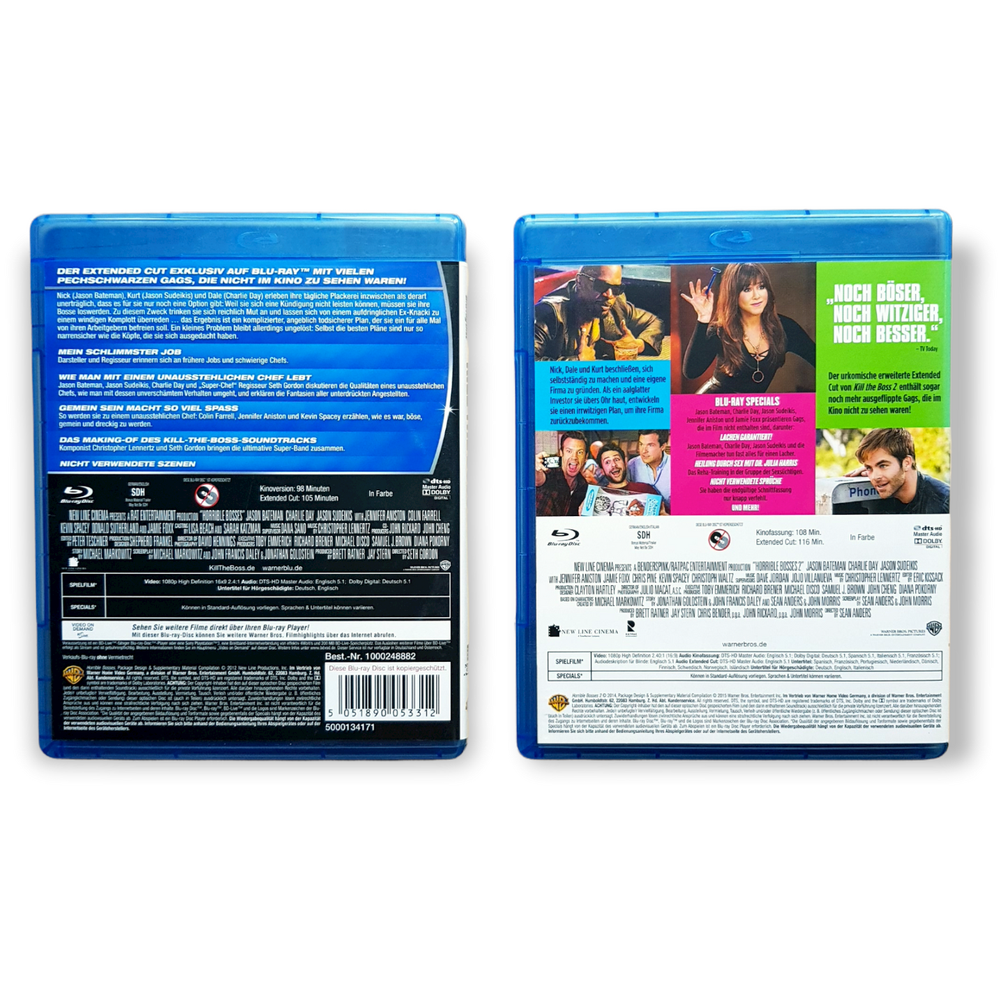 Kill the Boss (Teil 1+2) - Blu Ray Zustand sehr gut