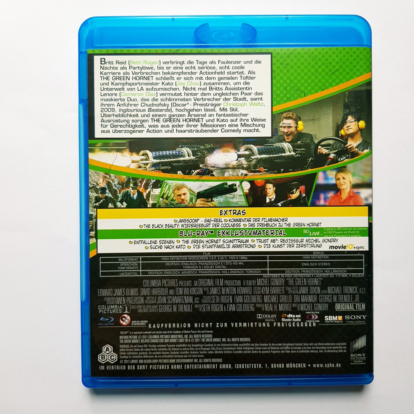 The Green Hornet - Blu Ray Zustand sehr gut
