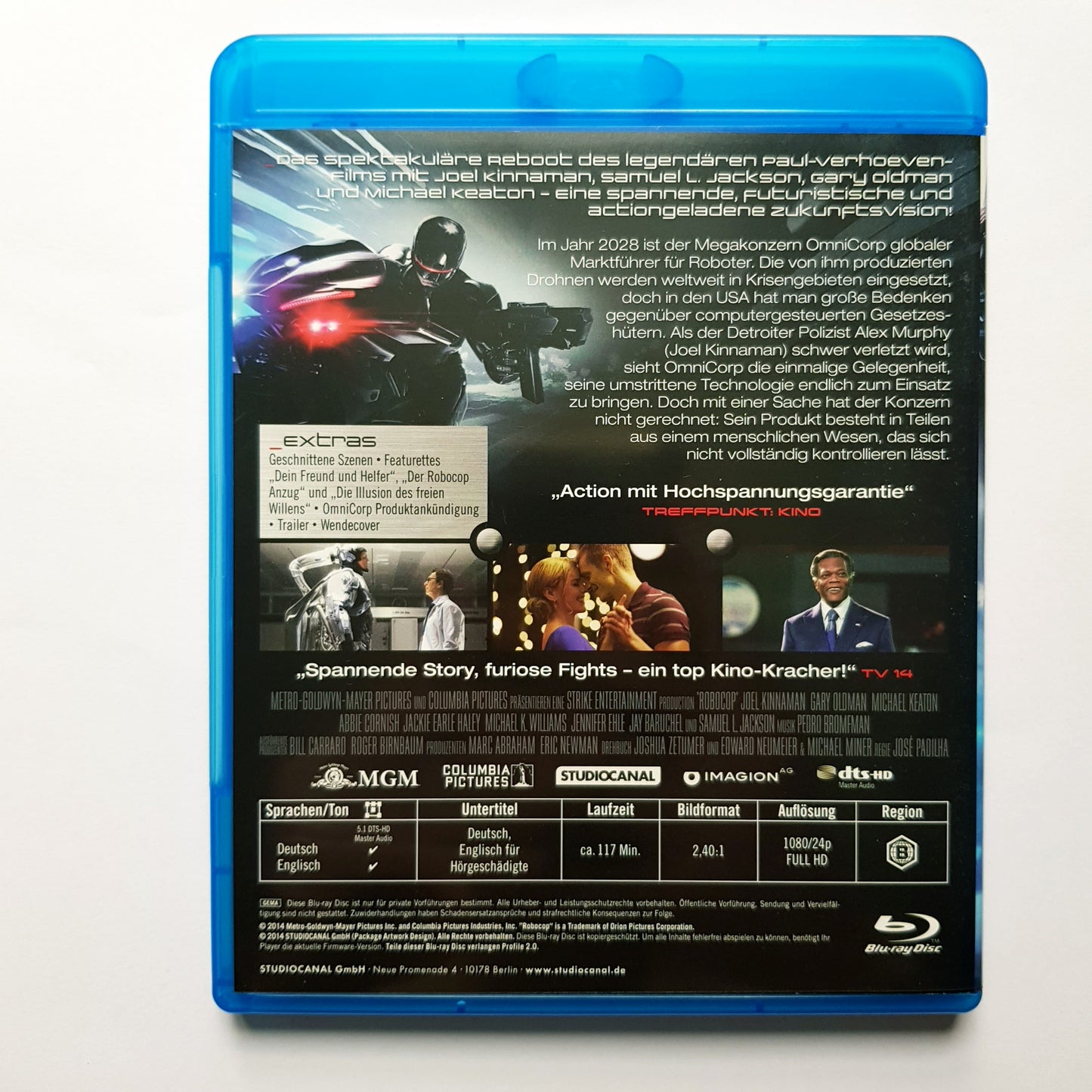 Robocop - Das Verbrechen hat einen neuen Feind - Blu Ray Zustand sehr gut