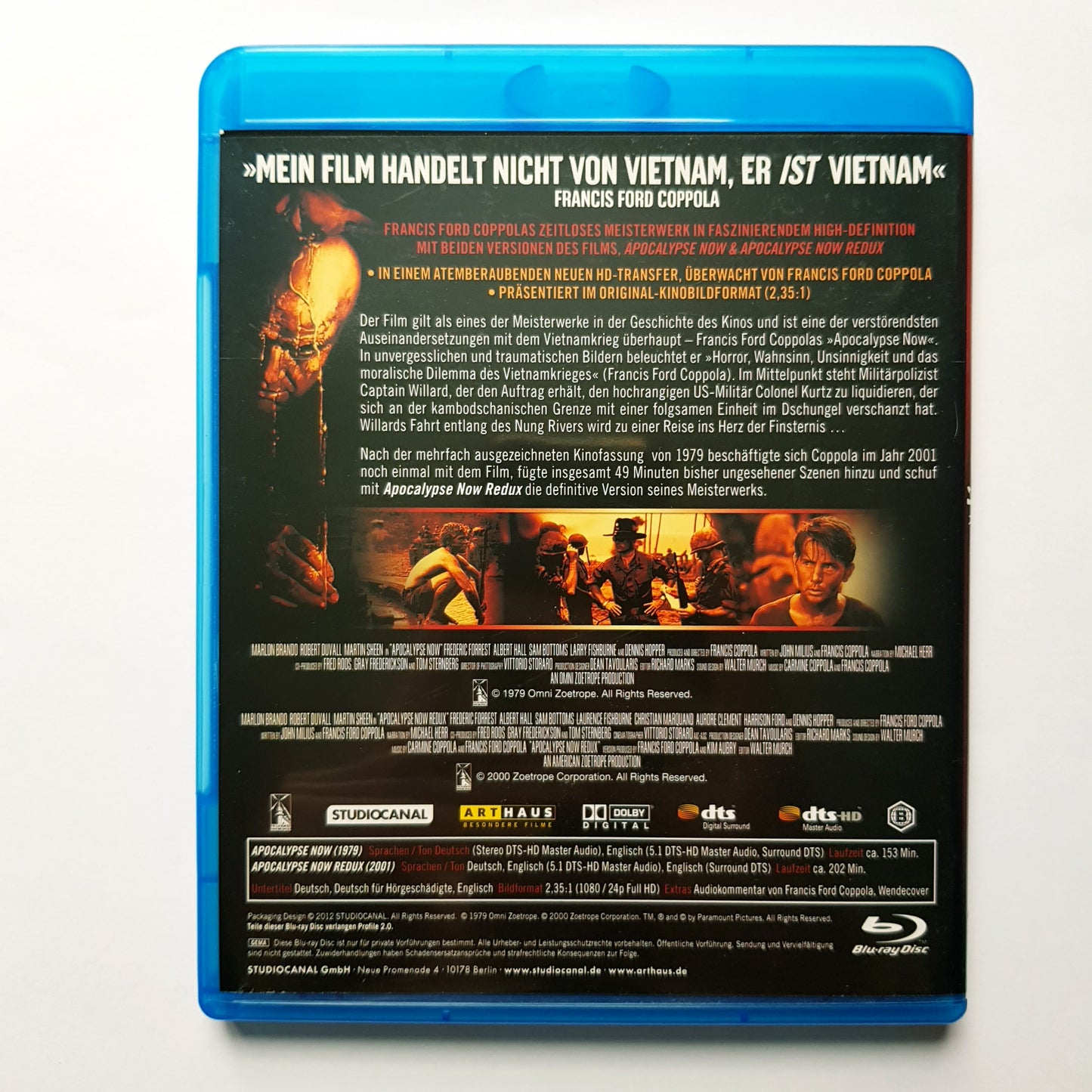 Apocalypse Now (mit Redux) - Blu Ray Zustand sehr gut