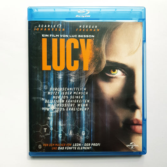 Lucy - Scarlet Johansson & Morgan Freeman - Blu Ray Zustand sehr gut