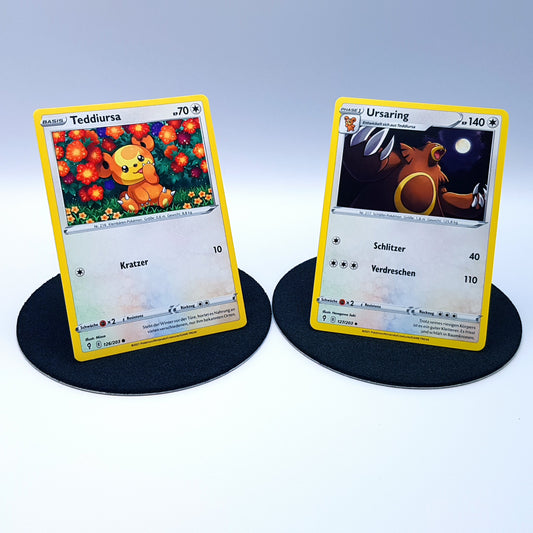 Teddiursa 126/203 Ursaring 127/203 uncommon Drachenwandel 2021 DE Pokemon