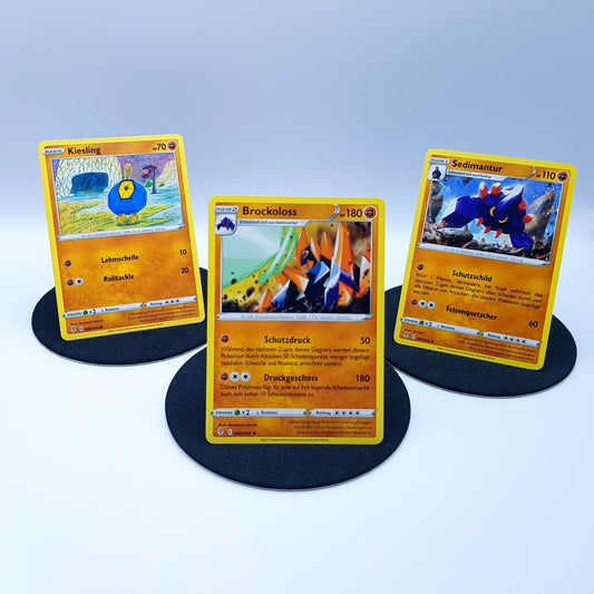 Kiesling 086/203 Sedimantur 087/203 Brockoloss 088/203 rare 2021 DE Pokemon
