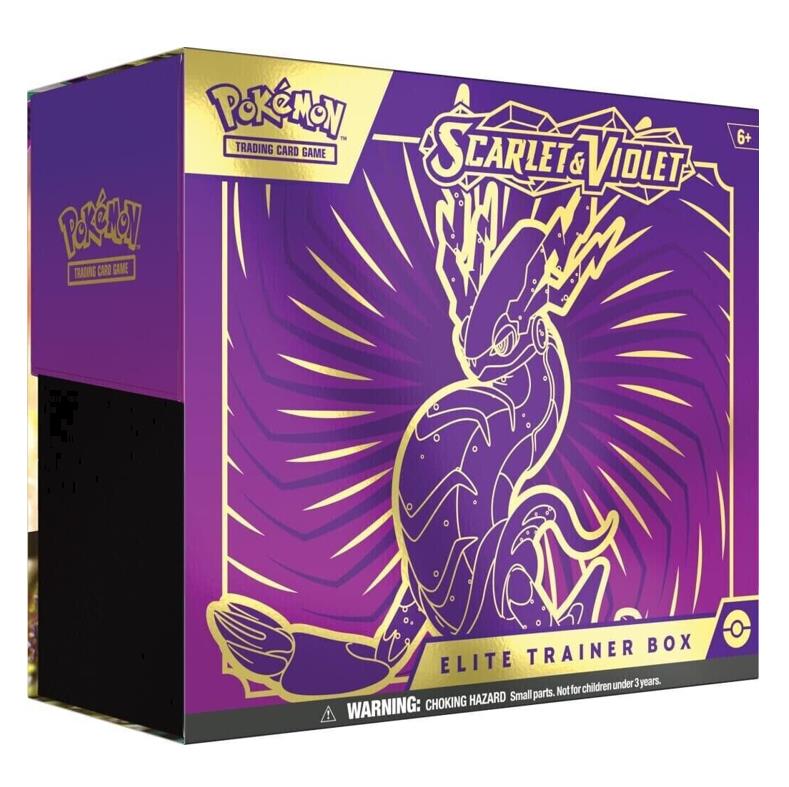 Pokemon Scarlet & Violet Miraidon Elite Trainer Box - TCG english