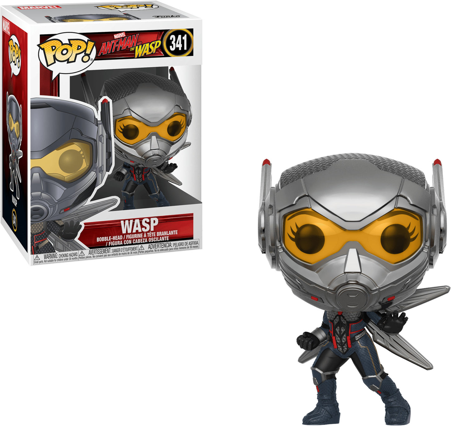 FUNKO POP Ant-Man #341 Wasp Vinyl Figur NEU sealed