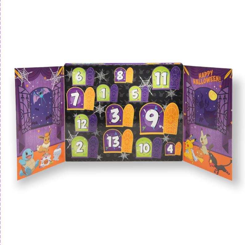 Pokemon Halloween Kalender NEU sealed