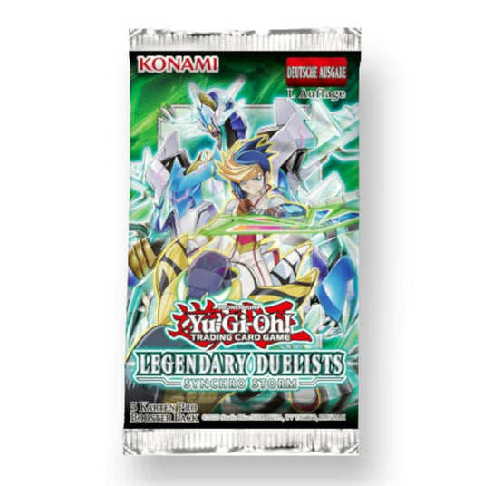 Yu-Gi-Oh Synchro Storm Legendary Duelists Booster DE deutsch NEU sealed