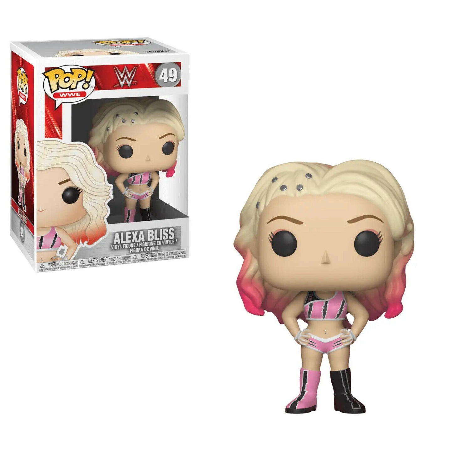 FUNKO POP WWE #49 Alexa Bliss Vinyl Figur NEU