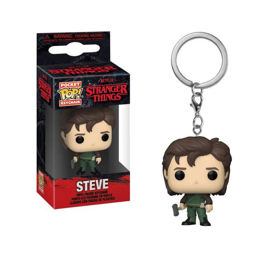 Pocket Pop! Keychain FUNKO - Stranger Things Hunter Steve Schlüsselanhänger