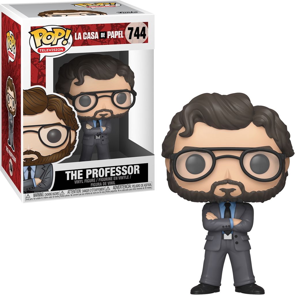 FUNKO POP Haus des Geldes #744 The Professor Vinyl Figur NEU