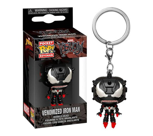 Pocket Pop! Keychain FUNKO - Marvel Venomized Iron Man Schlüsselanhänger