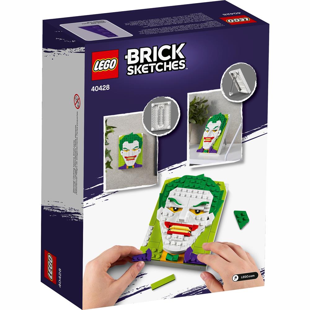 LEGO 40428 - Brick Sketches Joker - NEU OVP