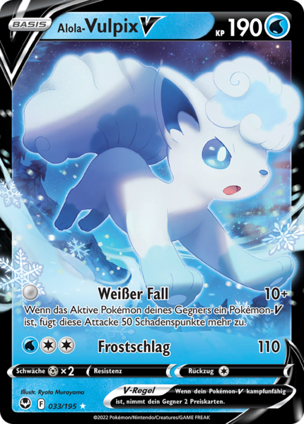 Pokemon V/VStar/VMax Holo Karten zur Auswahl - Schwert & Schild - Silberne Sturmwinde
