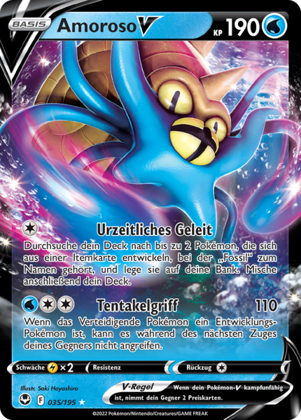 Pokemon V/VStar/VMax Holo Karten zur Auswahl - Schwert & Schild - Silberne Sturmwinde