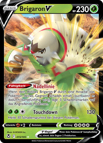Pokemon V/VStar/VMax Holo Karten zur Auswahl - Schwert & Schild - Silberne Sturmwinde