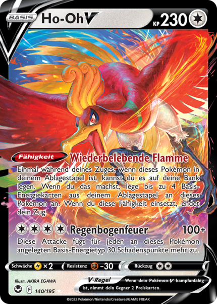 Pokemon V/VStar/VMax Holo Karten zur Auswahl - Schwert & Schild - Silberne Sturmwinde