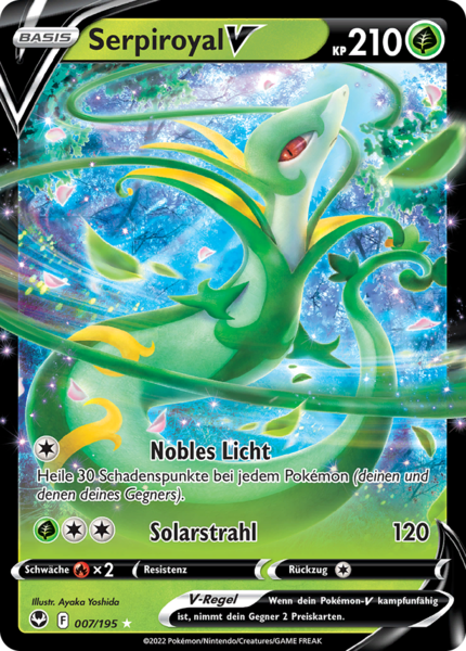 Pokemon V/VStar/VMax Holo Karten zur Auswahl - Schwert & Schild - Silberne Sturmwinde