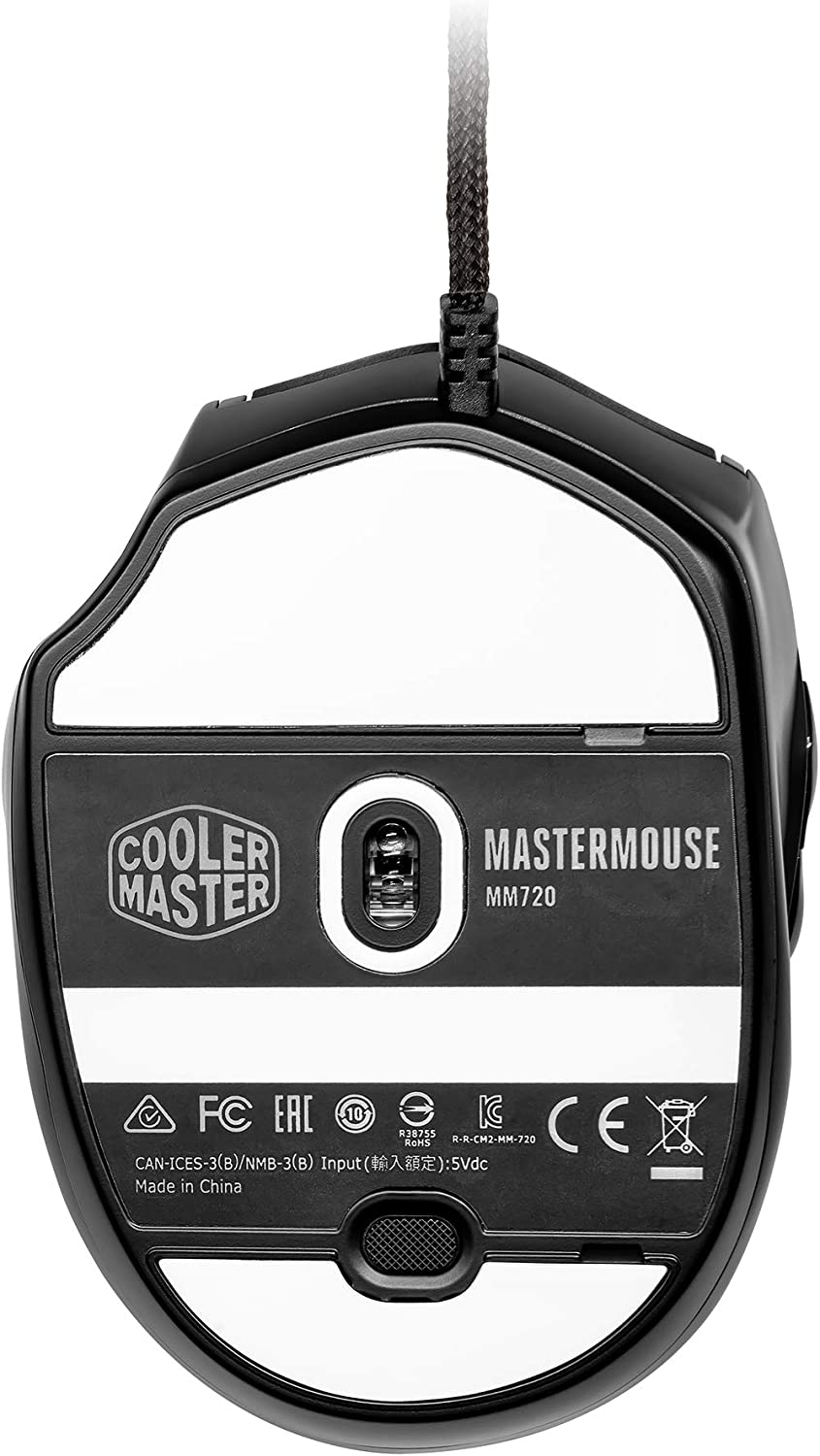 Cooler Master MM720 RGB-LED Claw Grip Wired Gaming Mouse Maus schwarz