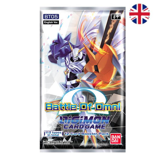 Digimon Card Game - Battle of Omni BT05 Booster TCG EN