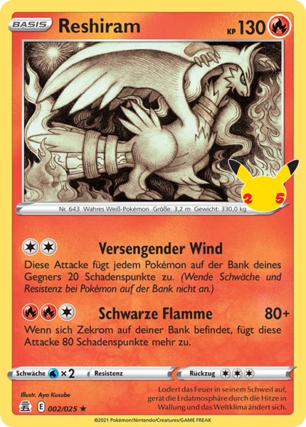 Pokemon Celebrations 25th Anniversary Karten zur Auswahl (Pikachu Mew Lugia uvm)