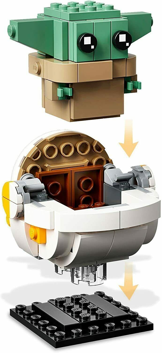 LEGO 75317 Star Wars Der Mandalorianer und das Kind, Sammlermodell, Bauset, NEU