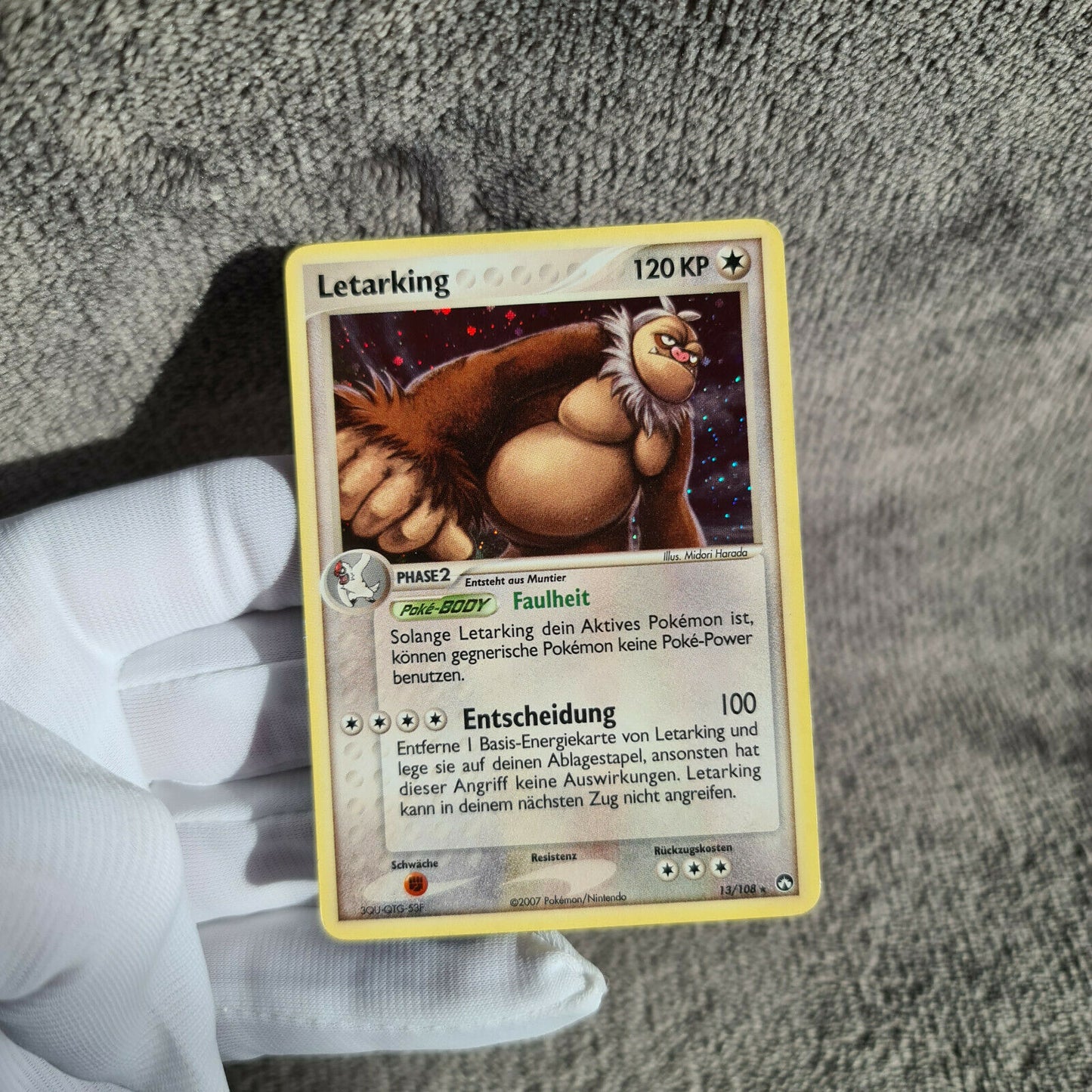 Pokemon Karte | Letarking 13/108 | rare Holo | deutsch | Near Mint NM