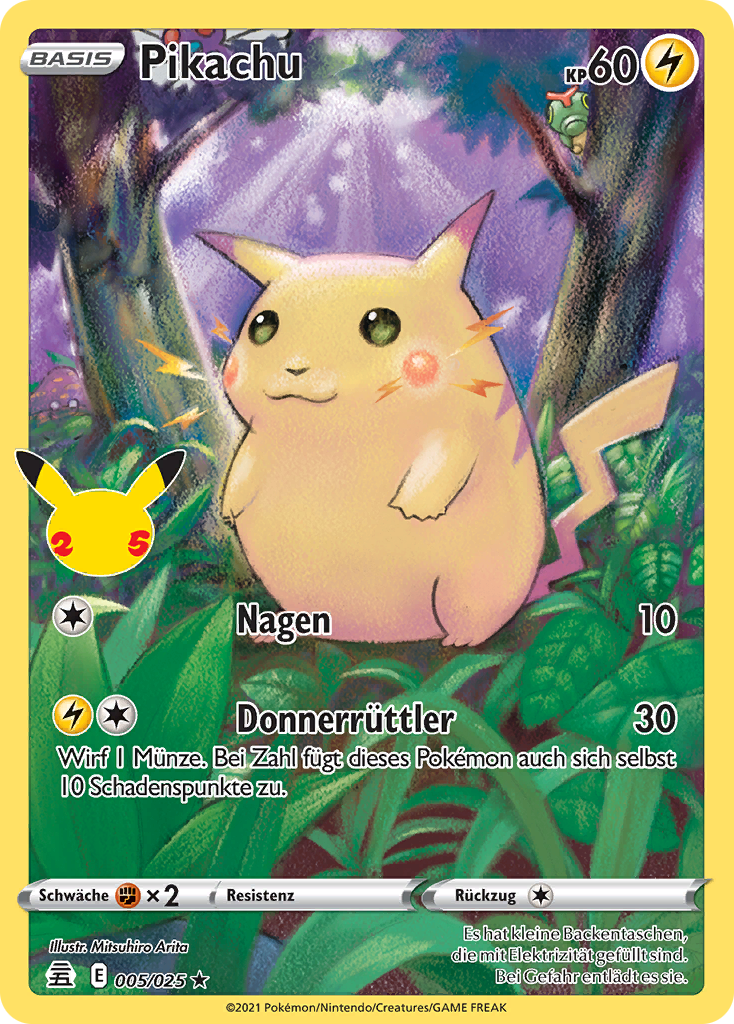 Pokemon Celebrations 25th Anniversary Karten zur Auswahl (Pikachu Mew Lugia uvm)