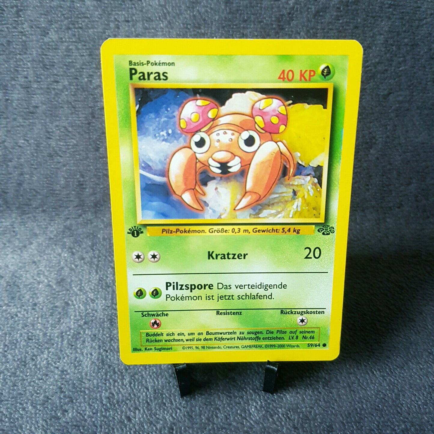 Pokemon - Paras 59/64 - 1. Edition - Dschungel Set (2000) - deutsch - MINT