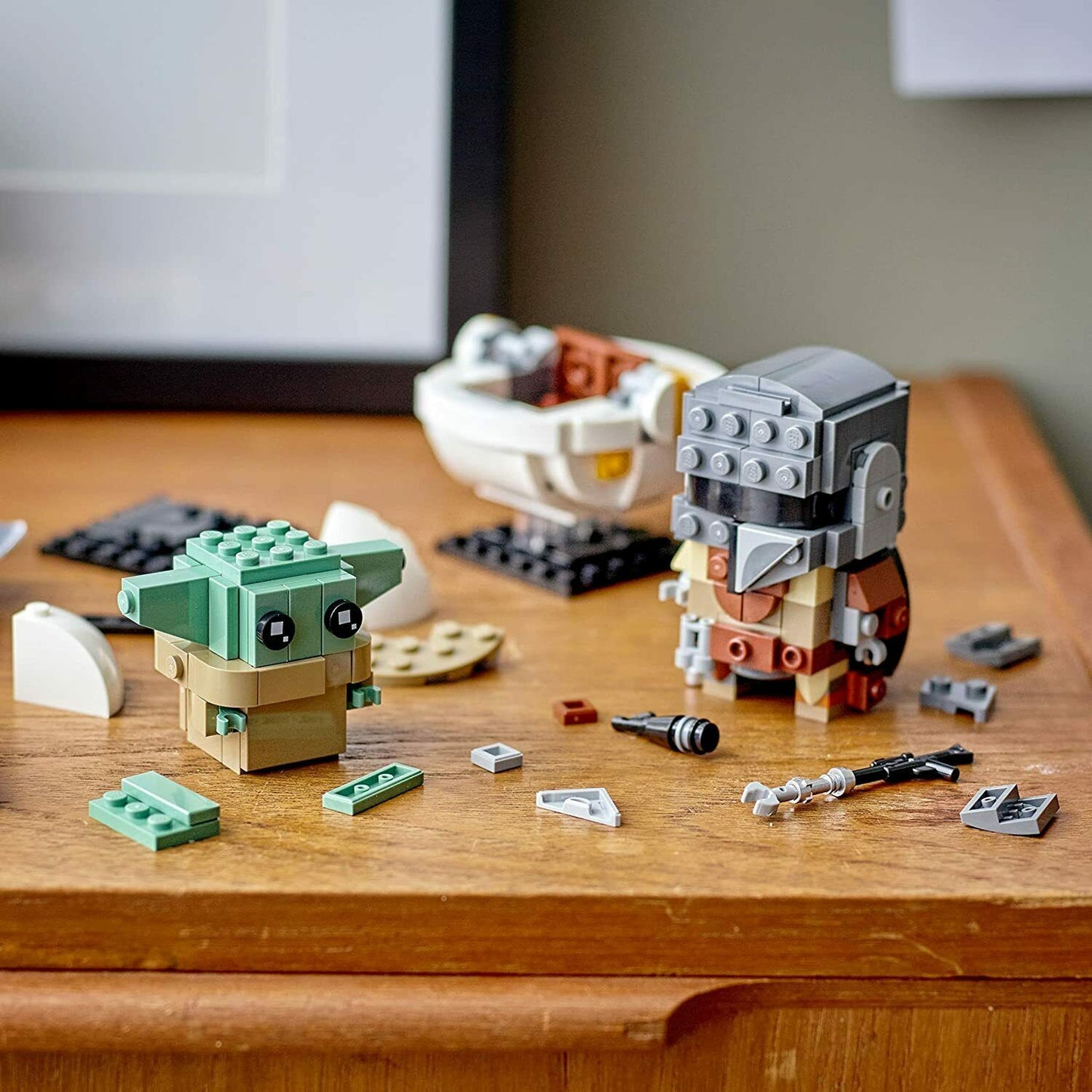 LEGO 75317 Star Wars Der Mandalorianer und das Kind, Sammlermodell, Bauset, NEU