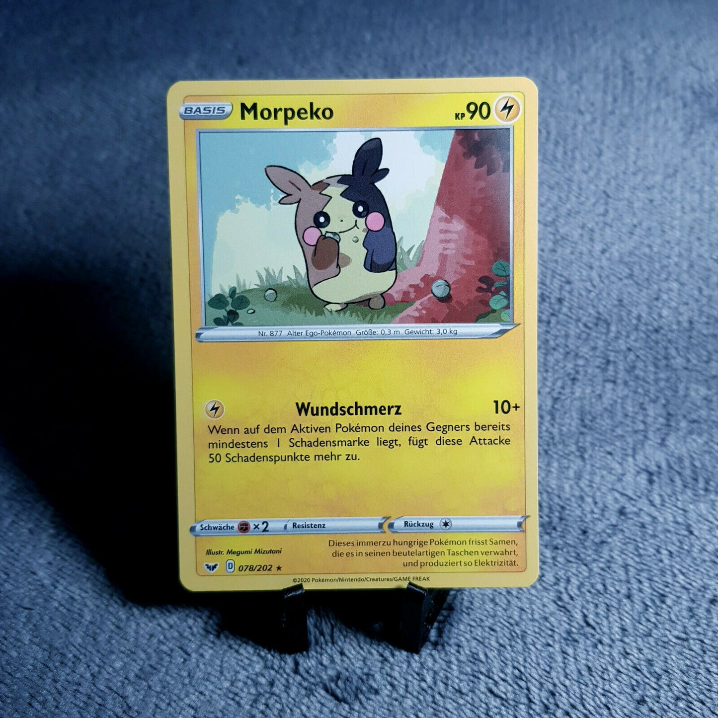 Pokemon Karte | Morpeko 78/202 rare | deutsch | PSA | mint