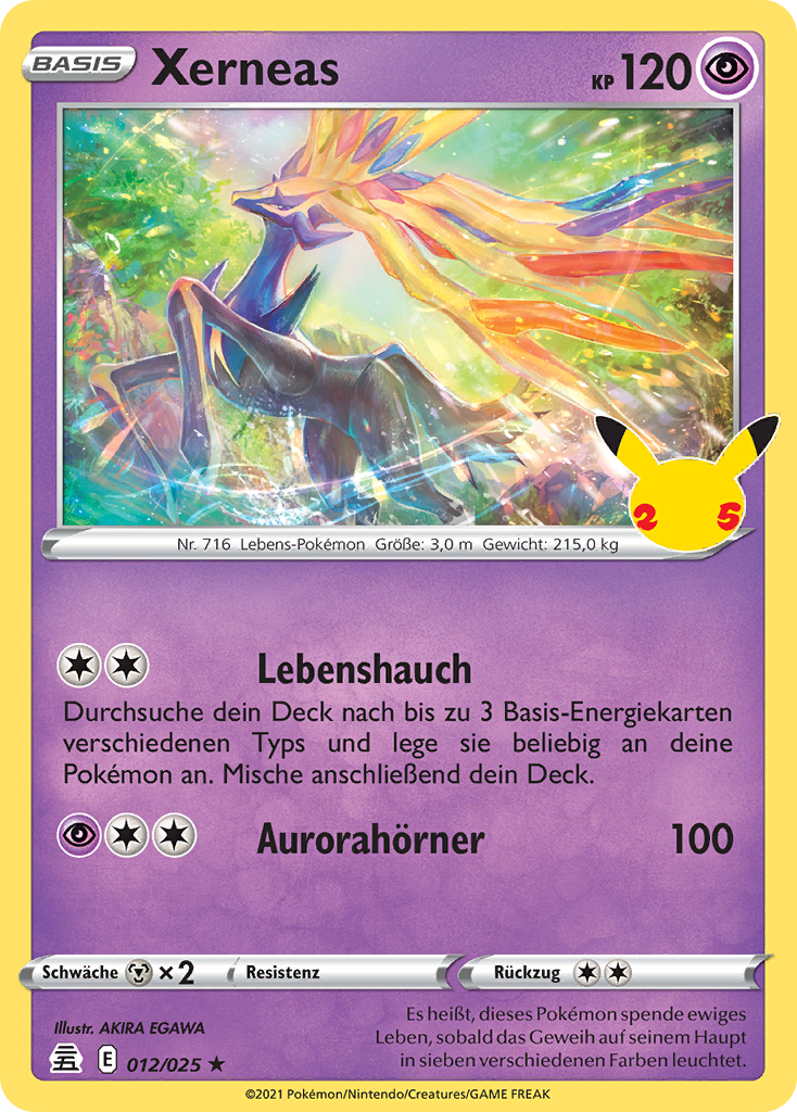 Pokemon Celebrations 25th Anniversary Karten zur Auswahl (Pikachu Mew Lugia uvm)