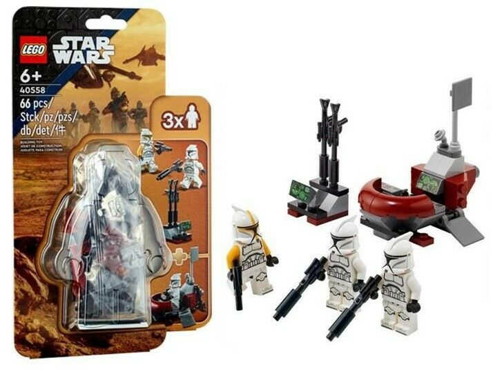 LEGO Kommandostation der Clone Trooper 40558 & Verteidigung von Hoth 40557 NEU