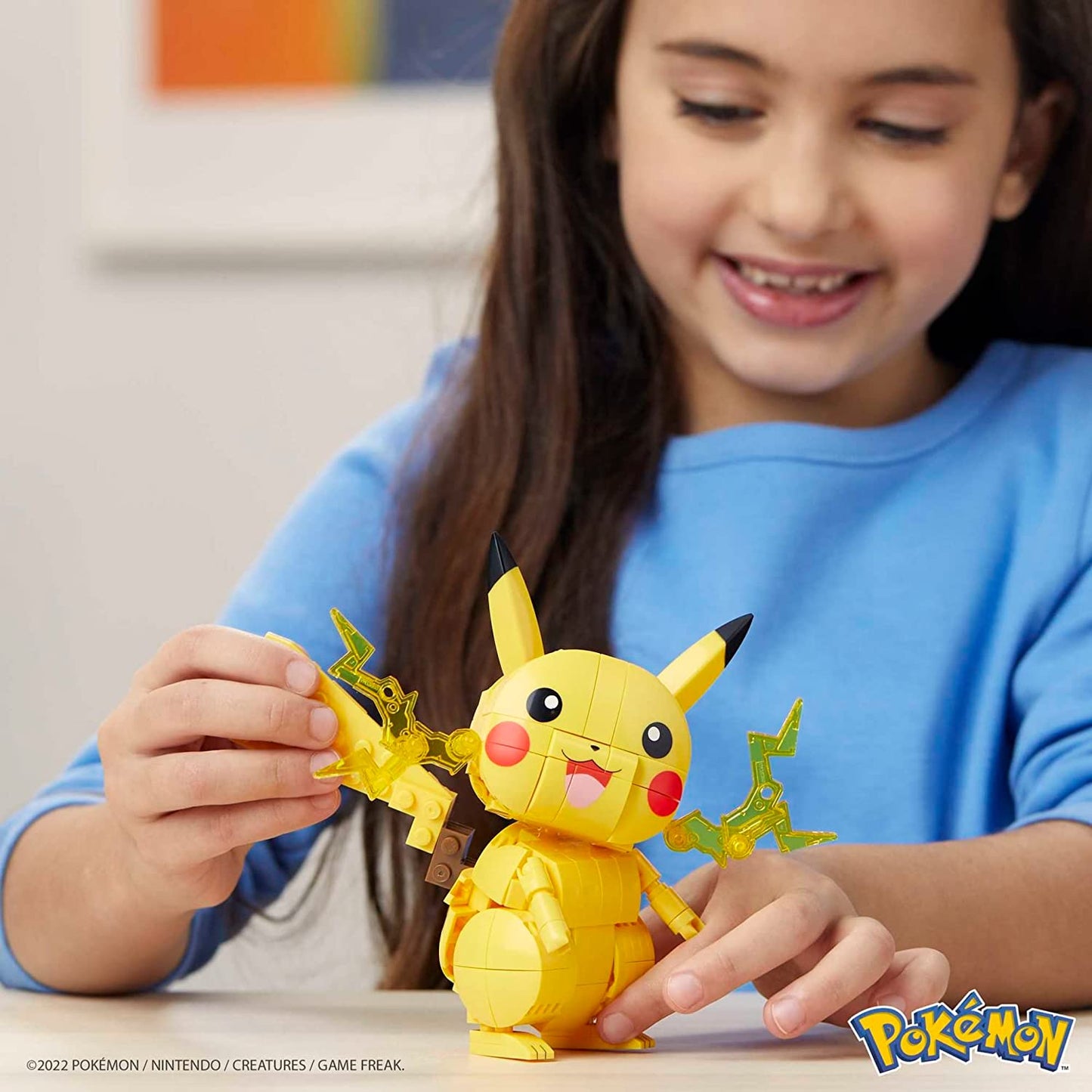 MEGA Construx GMD31 Pokemon Pikachu Figur Bauset Klemmbausteine Spielzeug Kinder