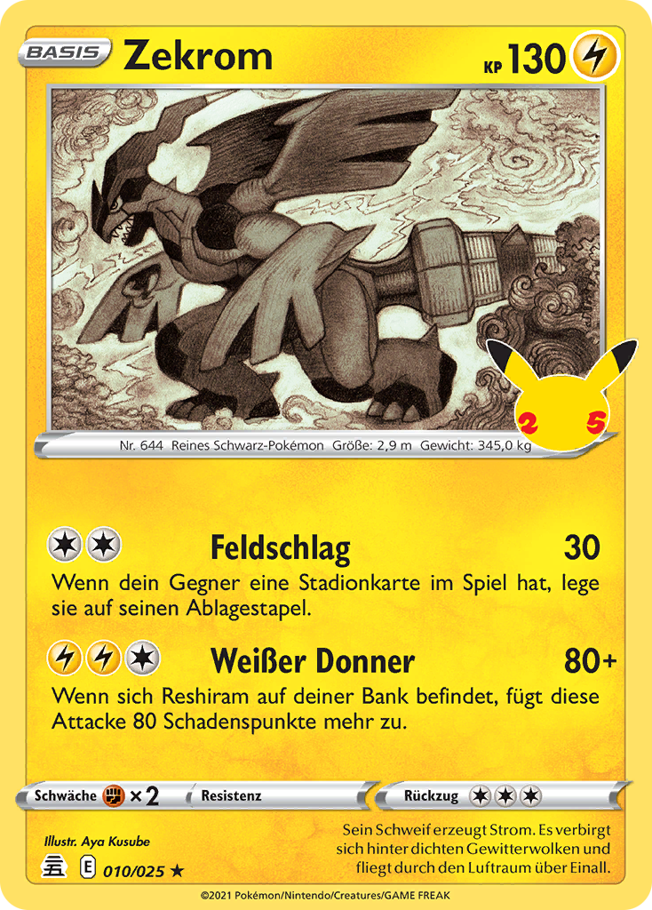 Pokemon Celebrations 25th Anniversary Karten zur Auswahl (Pikachu Mew Lugia uvm)