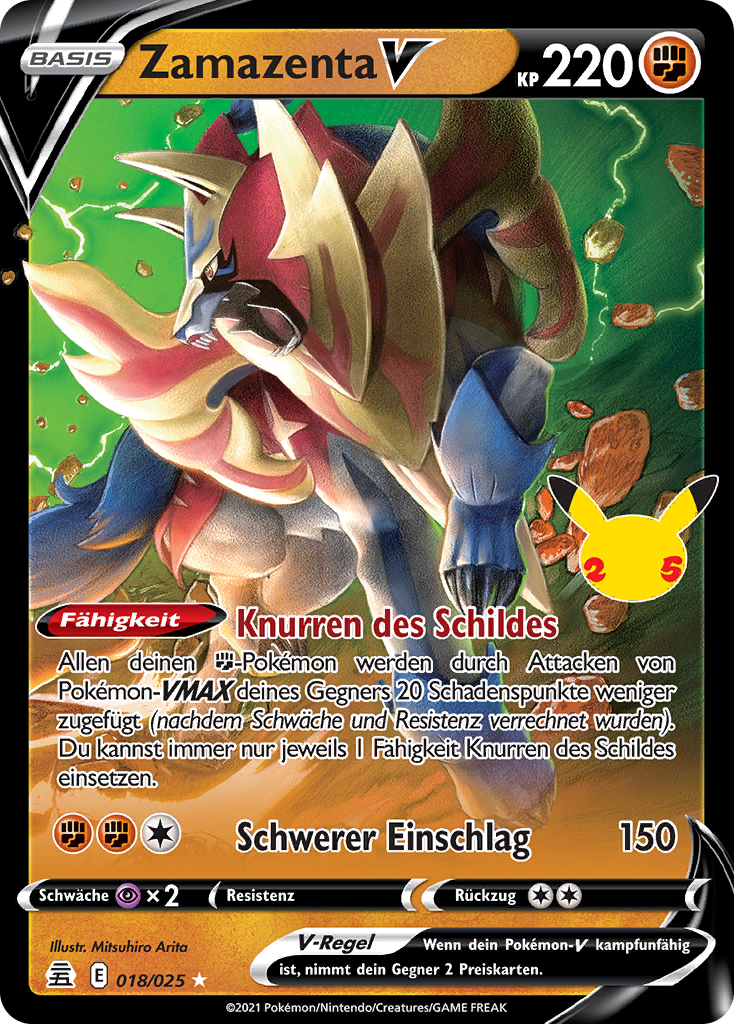 Pokemon Celebrations 25th Anniversary Karten zur Auswahl (Pikachu Mew Lugia uvm)