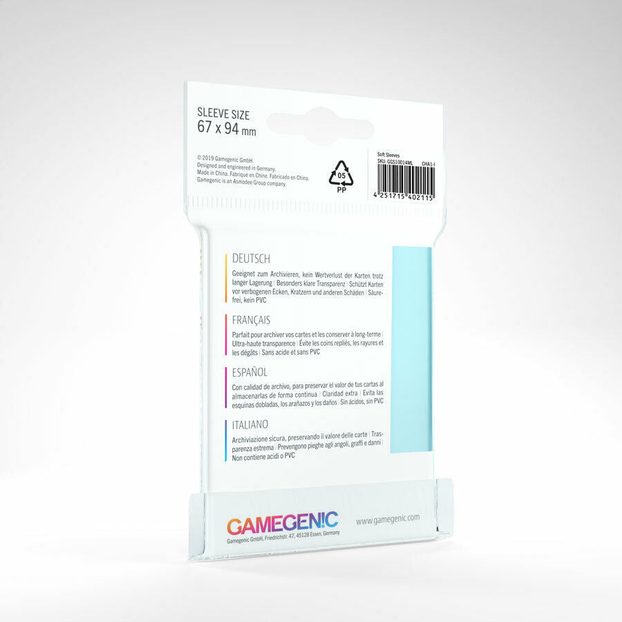 Gamegenic - Soft Sleeves (100er Packung) TCG Pokemon Hüllen