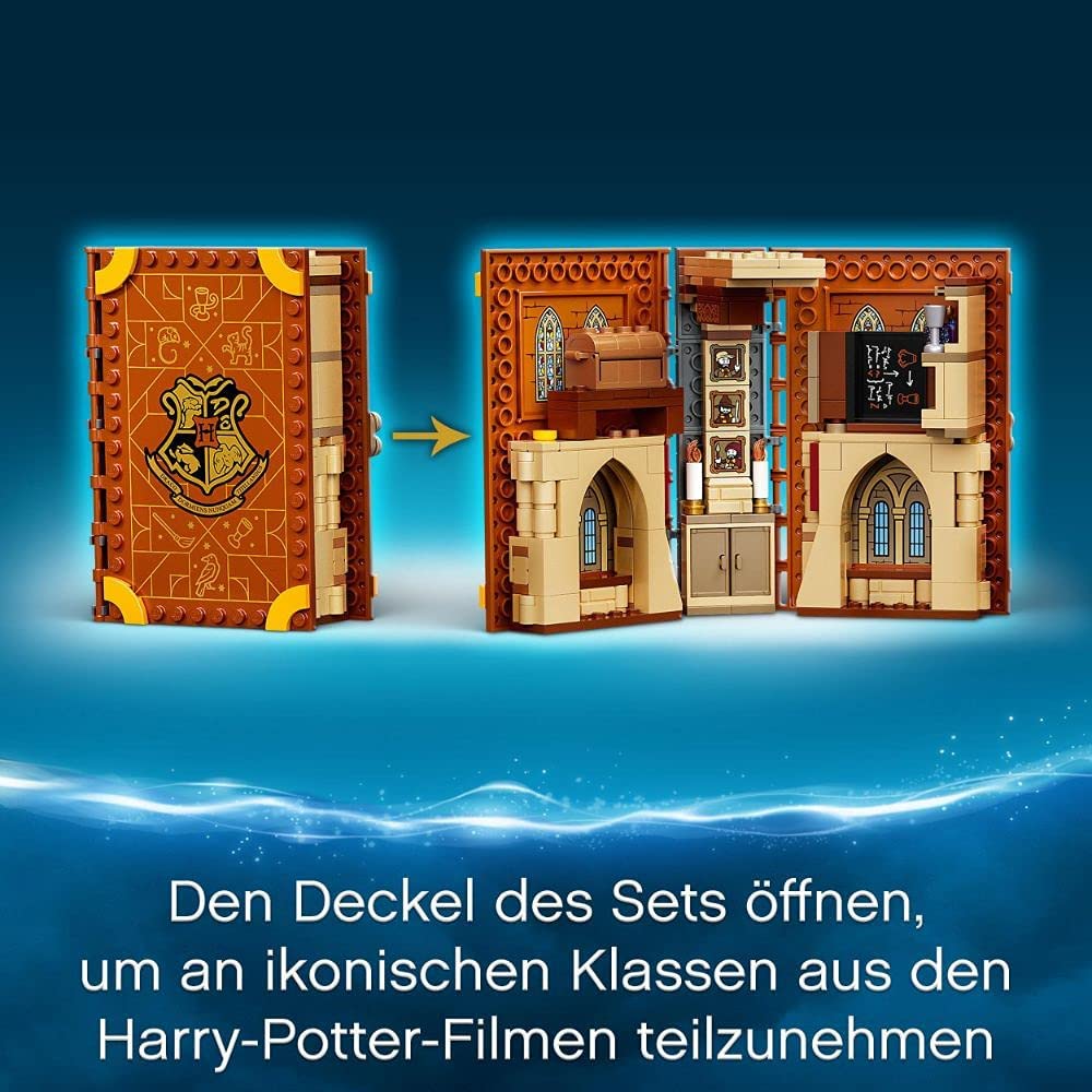 LEGO 76382 Harry Potter Hogwarts Moment: Verwandlungsunterricht Set, Spielzeugkoffer mit Minifiguren, Sammlerstück