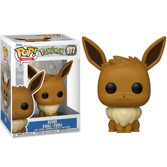 FUNKO POP Games Pokemon #577 Evoli Eevee Vinyl Figur NEU sealed
