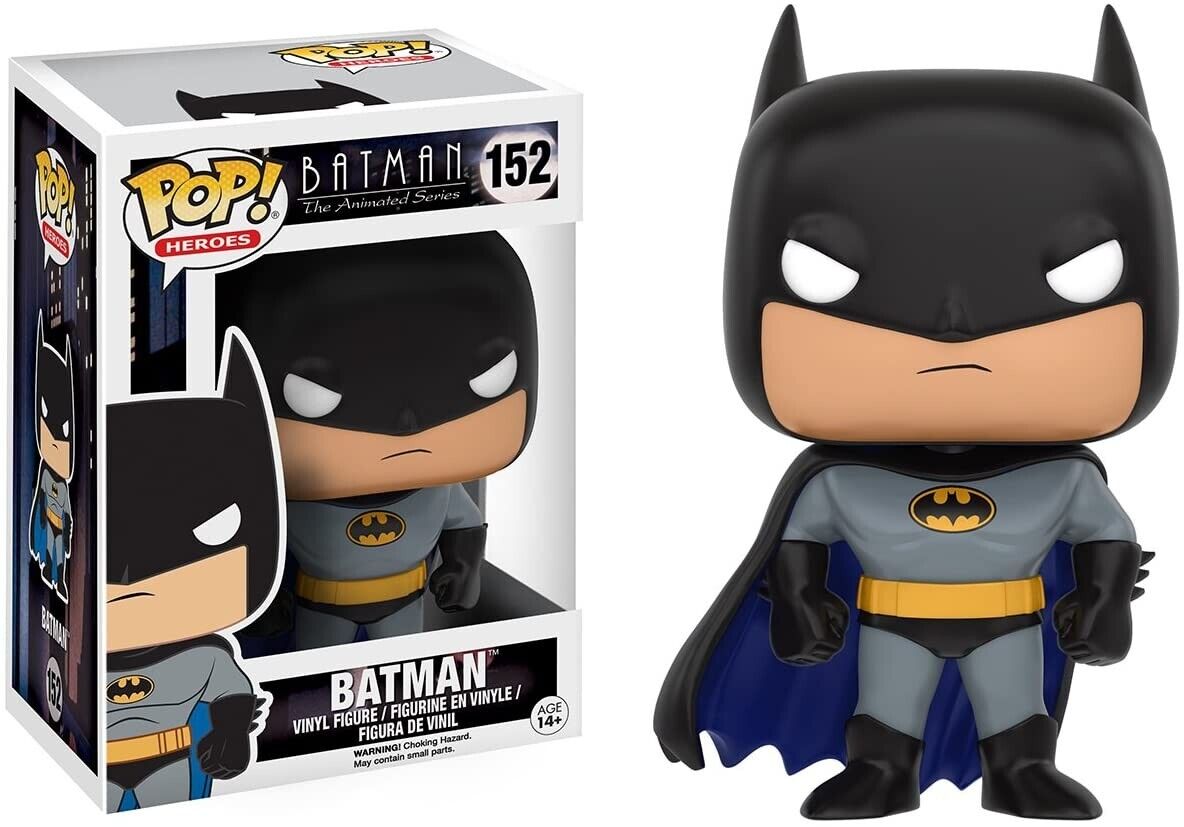 FUNKO POP Batman - The Animated Series #152 Batman Vinyl Figur NEU sealed