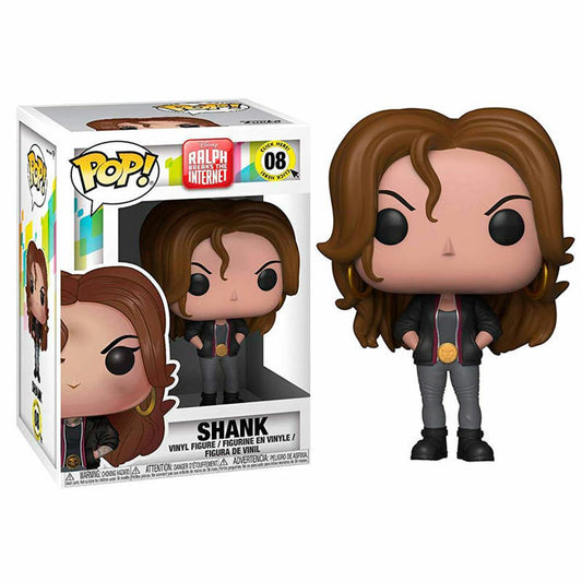 FUNKO POP Ralph Breaks the Internet #08 Shank Vinyl Figur NEU sealed
