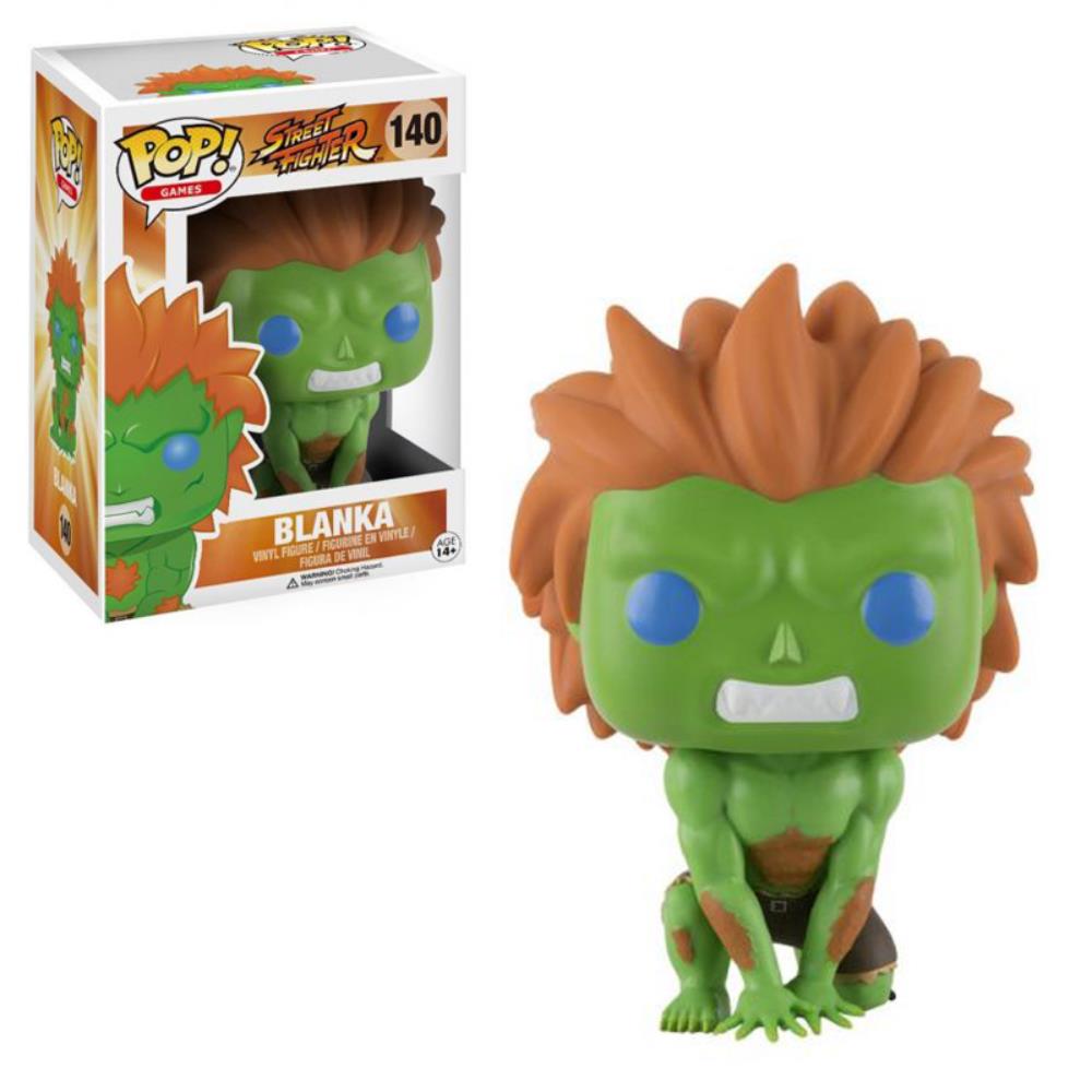 FUNKO POP Street Fighter #140 Blanka Vinyl Figur NEU sealed