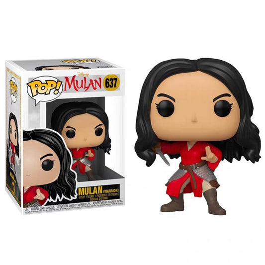 FUNKO POP Disney Mulan #637 Mulan (Warrior) Vinyl Figur NEU sealed