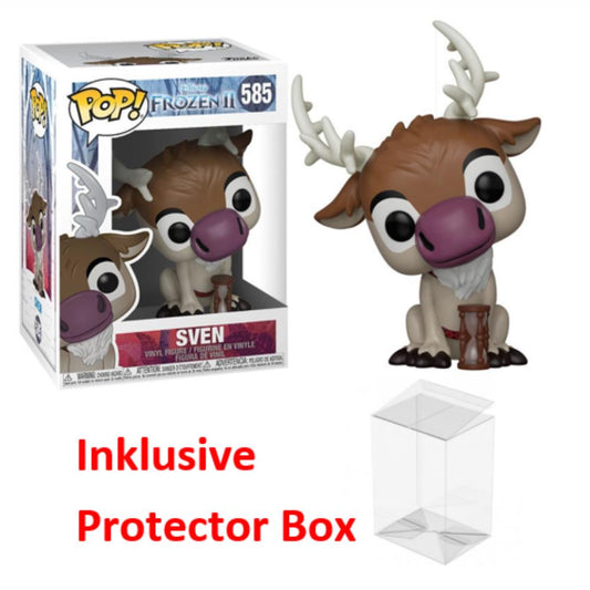 FUNKO POP Disney Frozen II #585 Sven Vinyl Figur NEU sealed + Protector Box