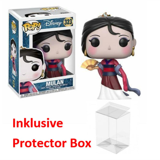 FUNKO POP Disney #323 Mulan Vinyl Figur NEU sealed Protector Box