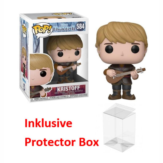 FUNKO POP Disney Frozen II #584 Kristoff Vinyl Figur sealed Protector Box
