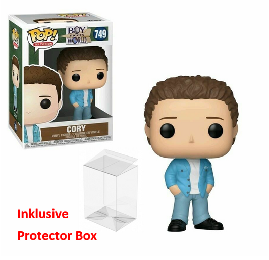 FUNKO POP Boy meets World #749 Cory Vinyl Figur sealed + Protector Box