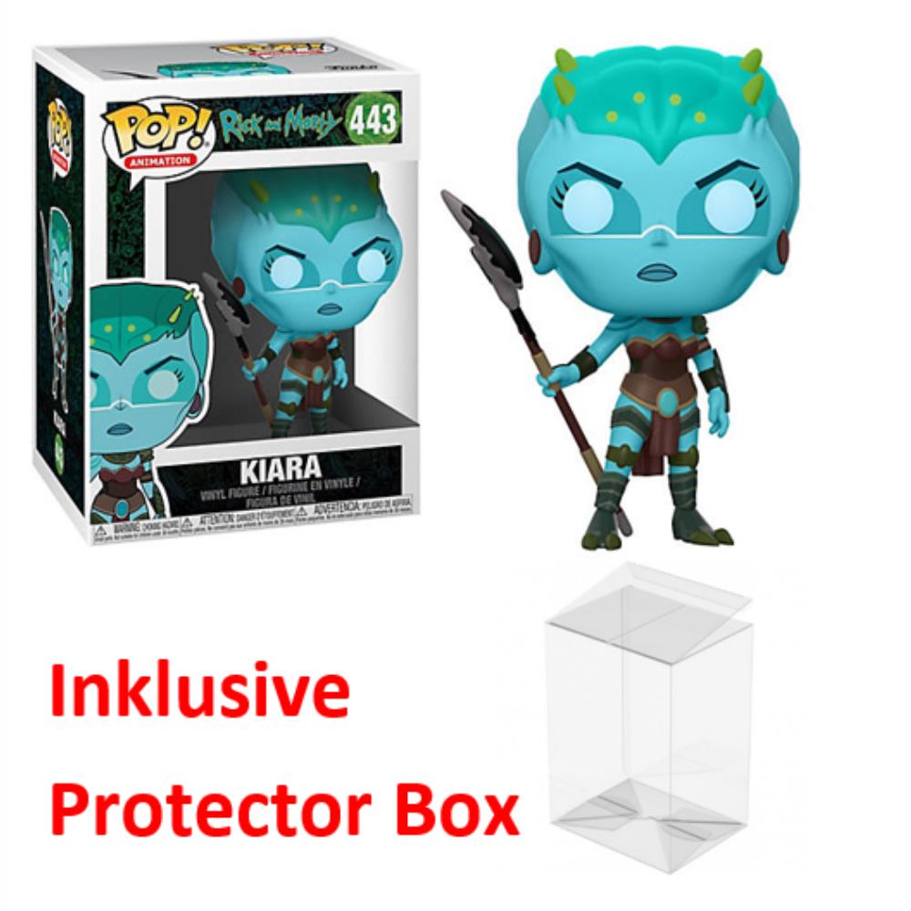 FUNKO POP Rick and Morty #443 Kiara Vinyl Figur NEU sealed + Protector Box