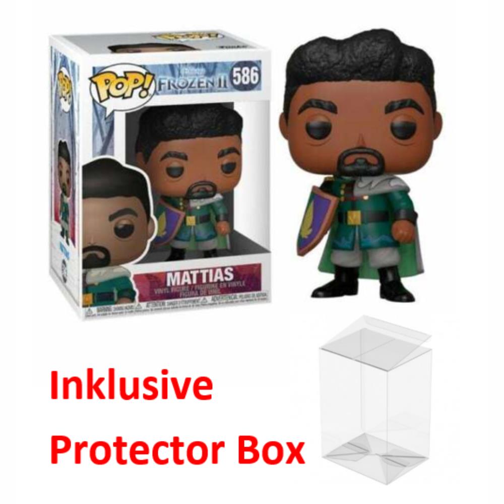 FUNKO POP Disney Eiskönigin / Frozen II #586 Mattias Figur sealed + Protector Box