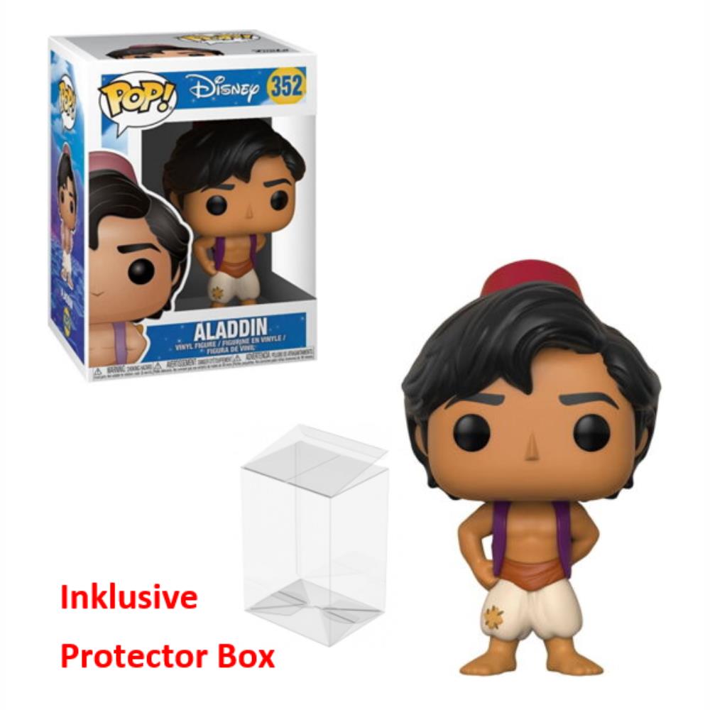FUNKO POP Disney #352 Aladdin Vinyl Figur NEU B-Ware + Protector Box