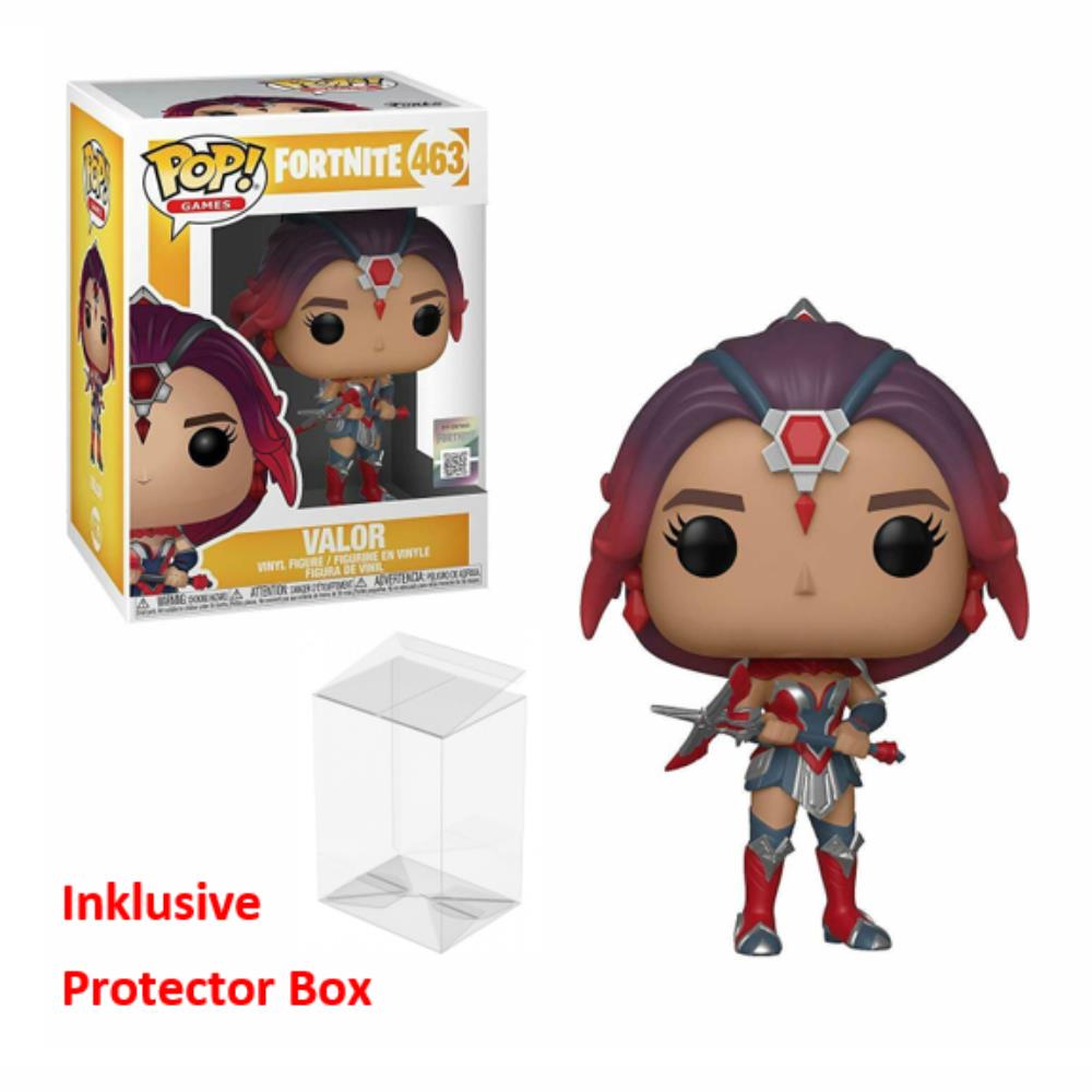 FUNKO POP Fortnite #463 Valor Vinyl Figur NEU sealed + Protector Box